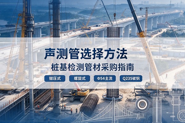 南沙声测管选型标准