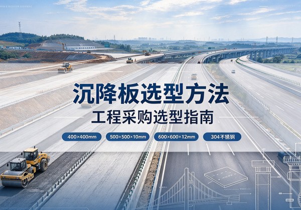 南沙沉降板选择方法